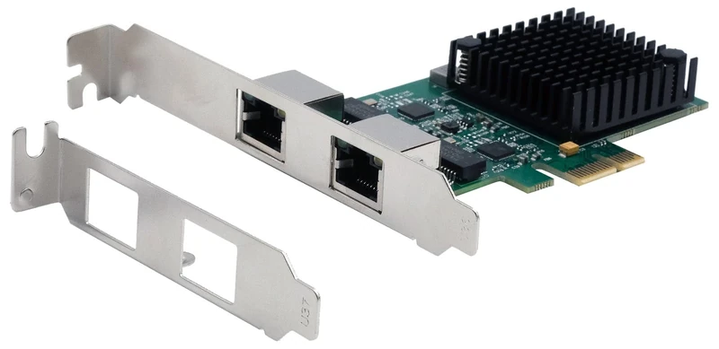 EX-60112 2-Port 2.5Gigabit PCIe Network