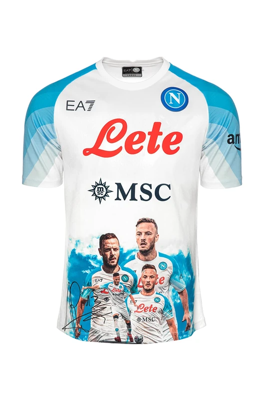 SSC NAPOLI Match Jersey Face Game Rrahmani 2022/2023