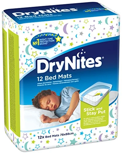 Huggies DryNites, Bed Mats - 28 Mats Total (4 Packs of 7 Mats)