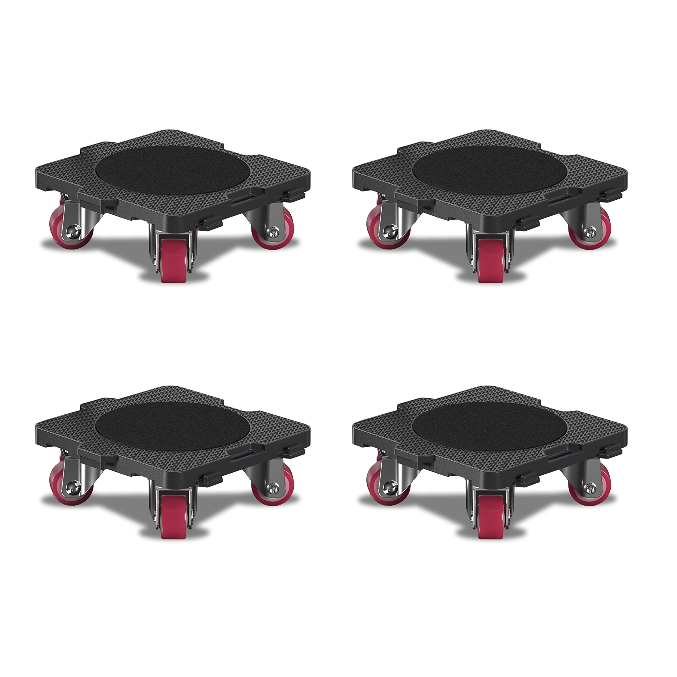 ONEON Add-on 4Pack Connectable Dolly Furniture Movers with 360° Rotating Wheels