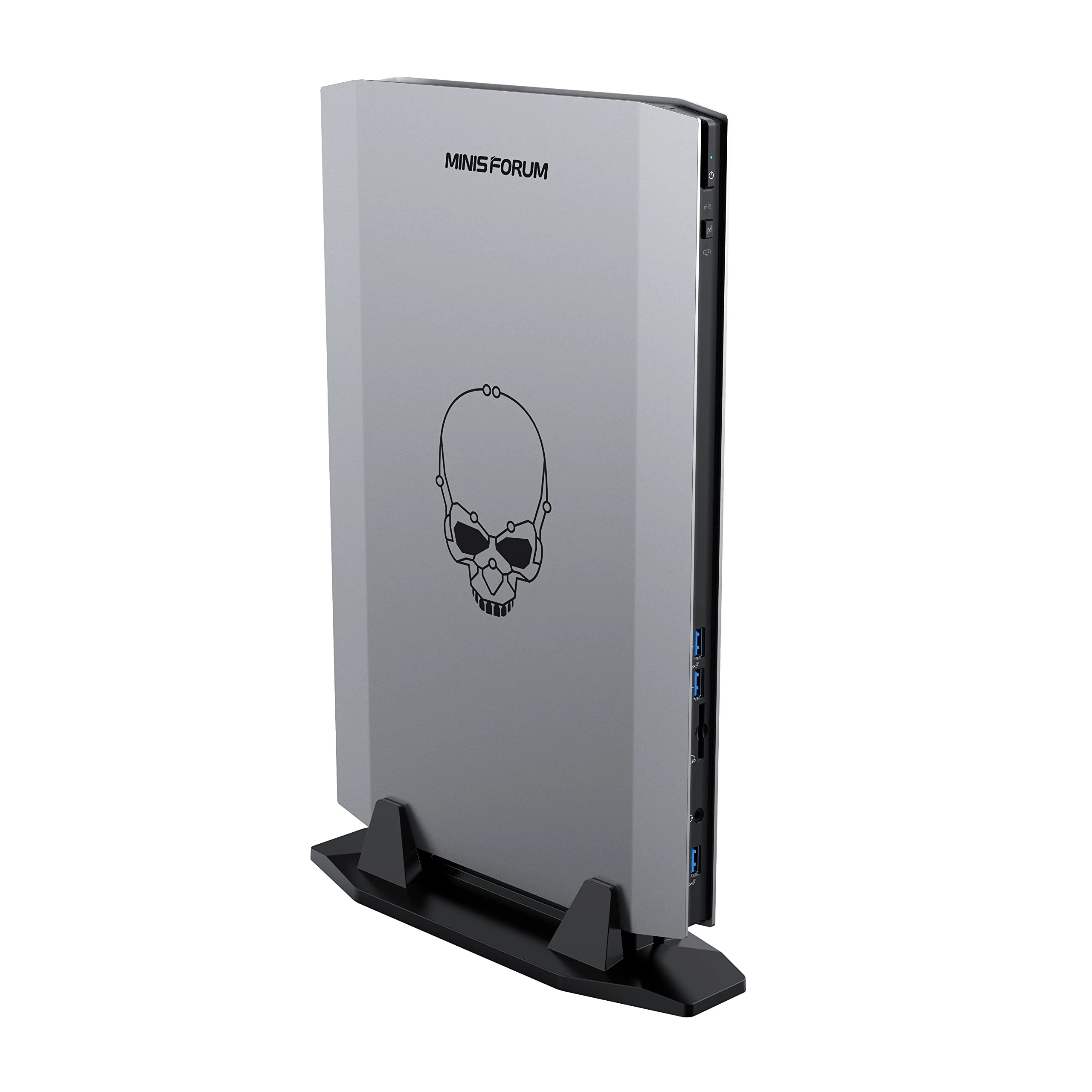 MINIS FORUM Mini Gaming PC NUCX I7 Intel Core i7 11800H 32GB DDR4 512GB SSD NVIDIA GeForce RTX 3070 Mini Desktop Computer, 1 X HDMI & 1 X Thunderbolt 4,3X USB3.2, Wi-Fi 6, BT5.2