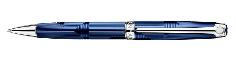 Caran d'Ache Leman Bleu Marin Ballpoint Pen