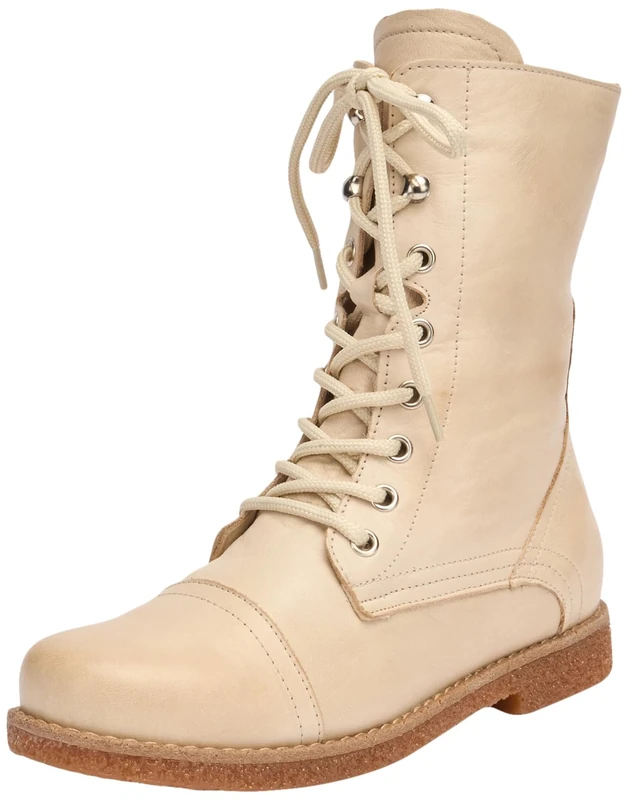 Andrea Conti Women's Ankle Boots, Cream, 3.5 UK