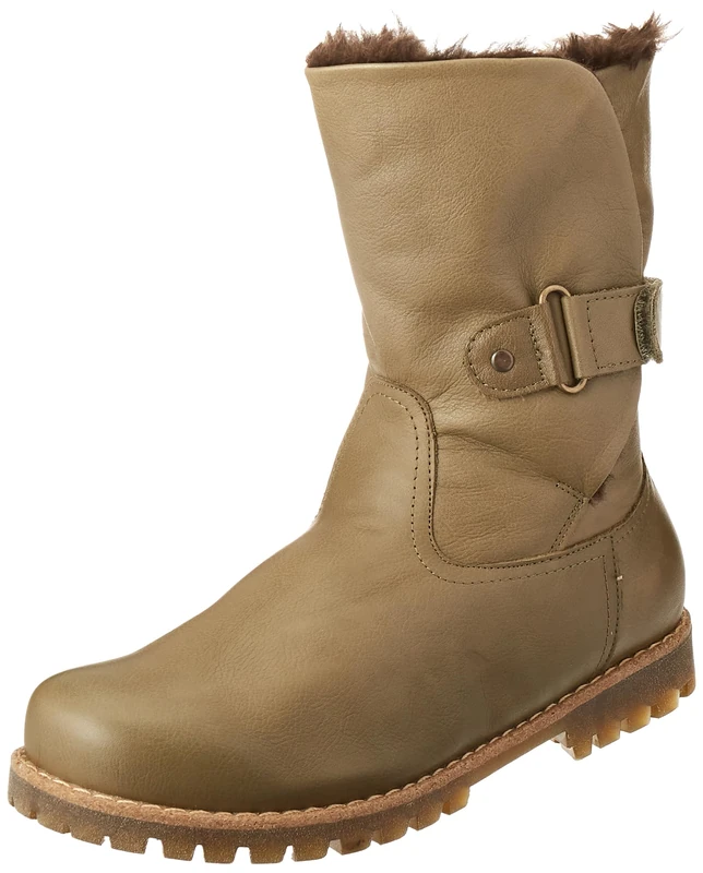 Andrea Conti Women's ankle boots, mud, 8 UK