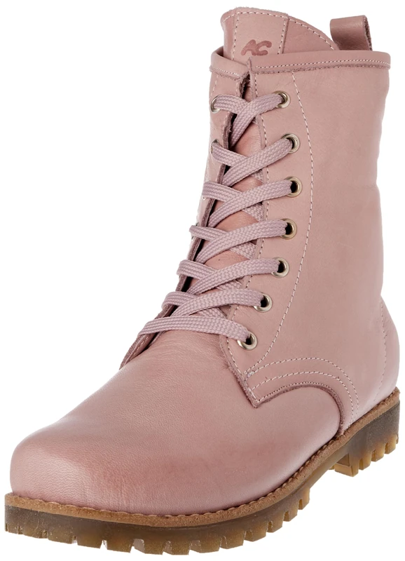 Andrea Conti Women's ankle boots, mauve, 4 UK