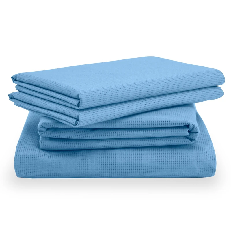 TEMPUR ProAir Sheet Set Blue Azure - Split Cal King