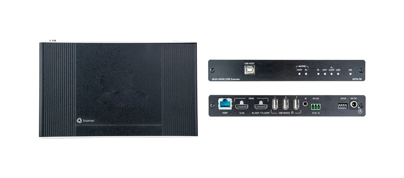 4K60 4:4:4 HDMI Extender with USB, Ethernet, RS-232 and IR