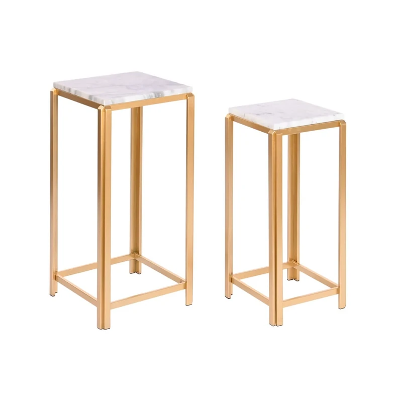 DKD Home Decor Set of 2 Tables, Standard