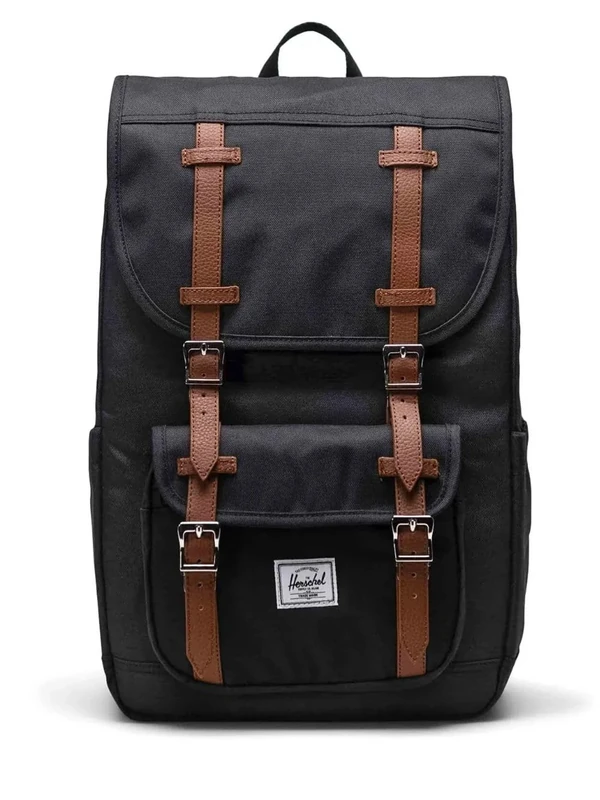 Herschel Unisex's Little America Mid Backpack, Black, One Size