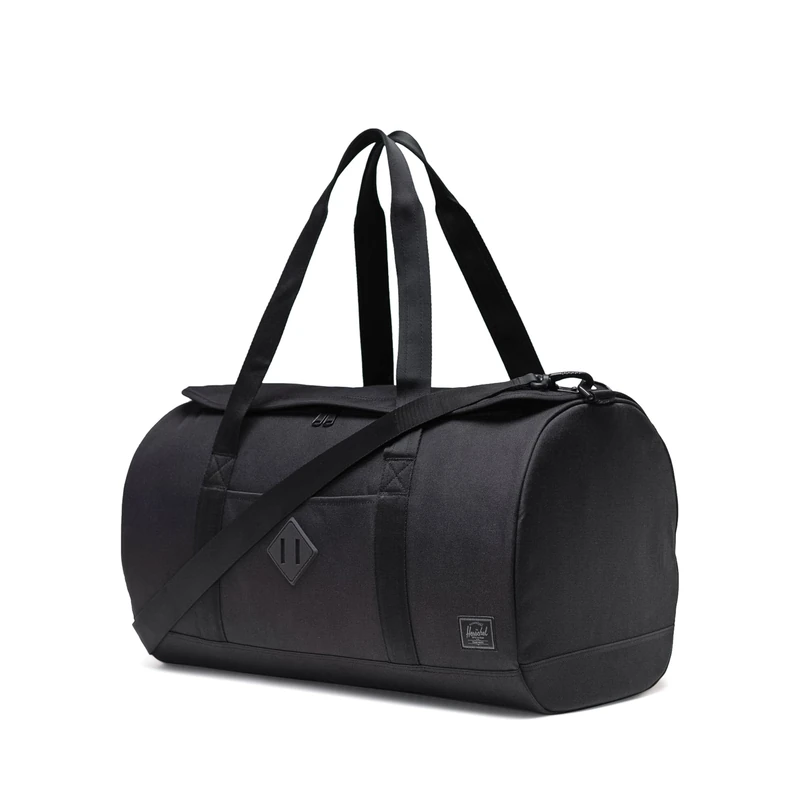 Herschel Unisex-Adult Heritage Duffle Carry-On Luggage, Black Tonal, Standard-40L - Image 1
