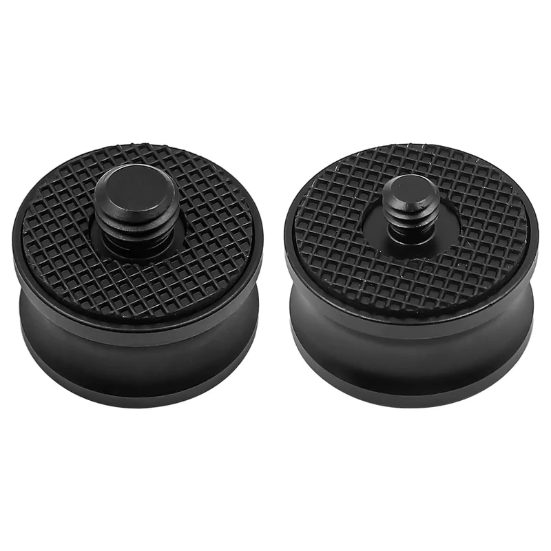VOANZO 2PCS Tripod Adapter 1/4" Male to 3/8" Female Converter and 1/4" Female to 3/8" Male Converter for Tripod Monopod Ballhead Camera