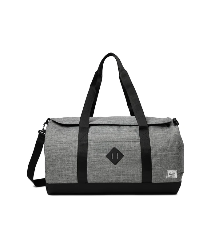 Herschel Heritage Duffle, Raven Crosshatch, Standard - 40L, Heritage Duffle
