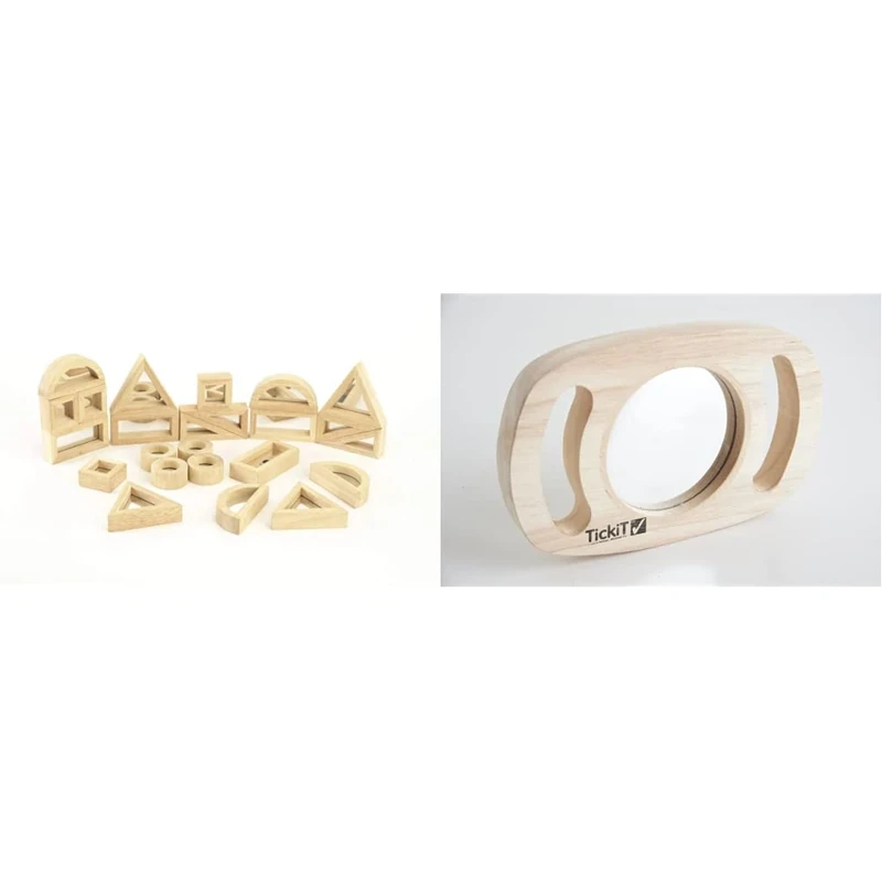 TickiT 73378 Mirror Block Set & 73372 Easy Hold Plane Mirror