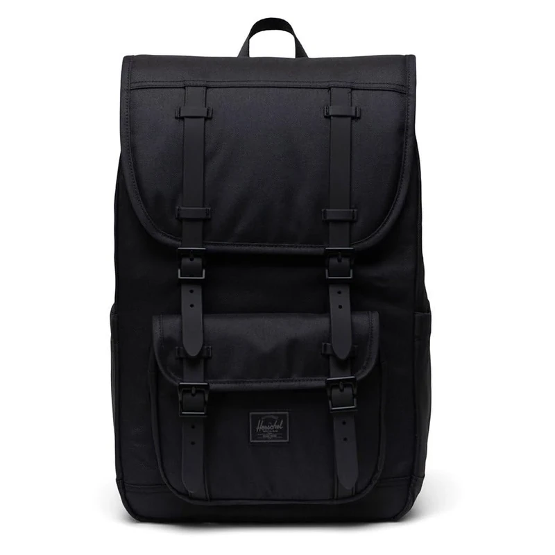 Herschel Unisex's Little America Mid Backpack, Black Tonal, One Size