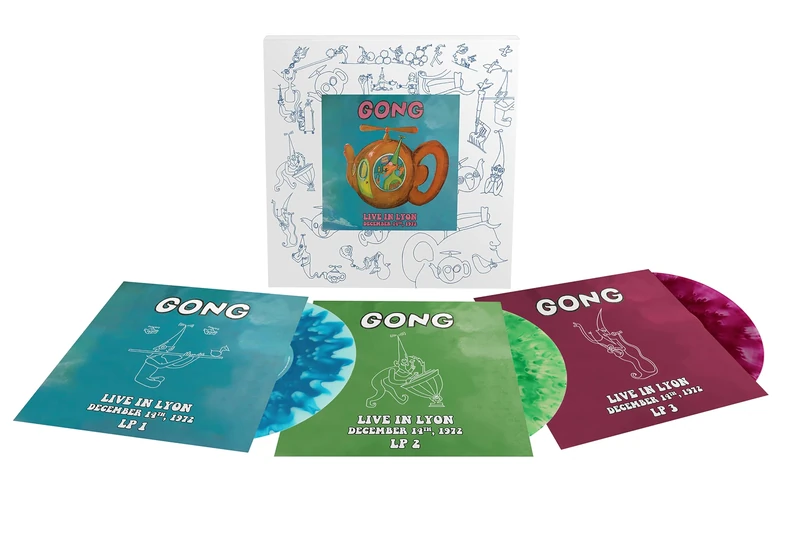 Live In Lyon, December 14, 1972 (Lava Lamp Effect Clear Blue, Green & Purple Vinyl) [VINYL]