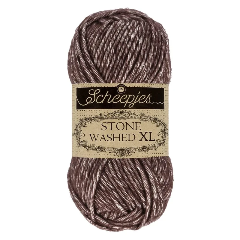 Scheepjes - Scheepjes Stone Washed XL 869 Obsidian Yarn - 10x50g