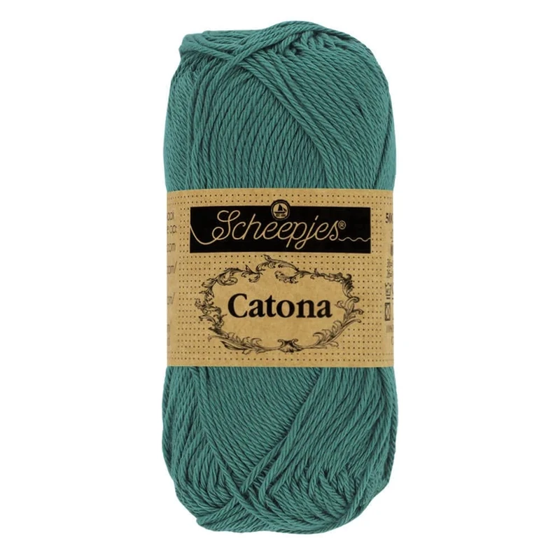 Scheepjes - Scheepjes Catona 391 Deep Ocean Yarn - 20x25g
