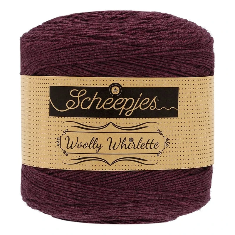 Scheepjes - Scheepjes Woolly Whirlette 572 Plum Pie Yarn - 5x100g