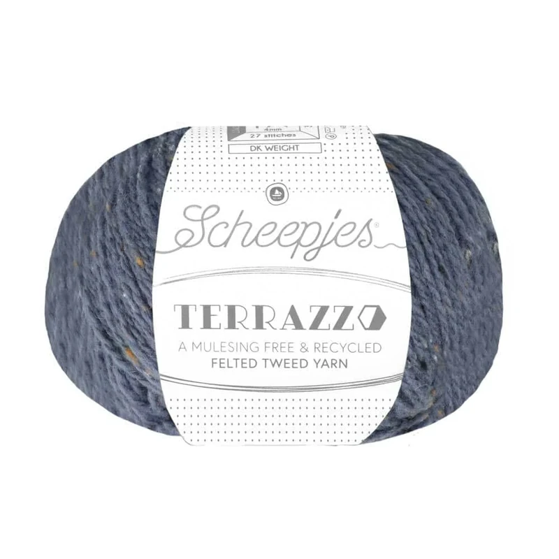 Scheepjes - Scheepjes Terrazzo 732 Acciaio Yarn - 5x50g