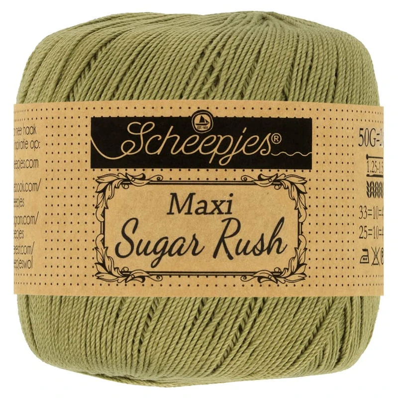 Scheepjes - Scheepjes Maxi Sugar Rush 395 Willow Yarn - 10x50g