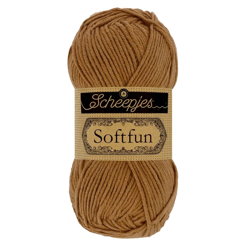 Scheepjes - Scheepjes Softfun 2633 Tawny Yarn - 10x50g