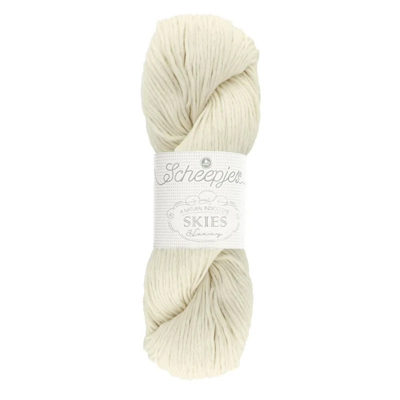 Scheepjes - Scheepjes Skies Heavy 109 Undyed Yarn - 5x100g