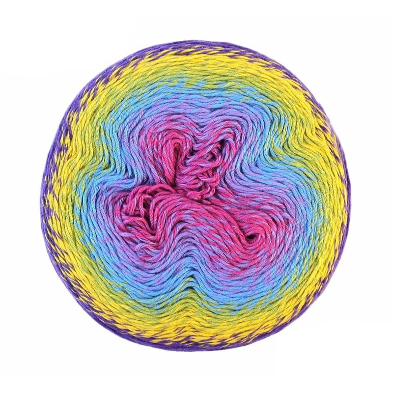 Scheepjes - Scheepjes Whirl 765 Lemon Cassis Cream Yarn - 3x1000m