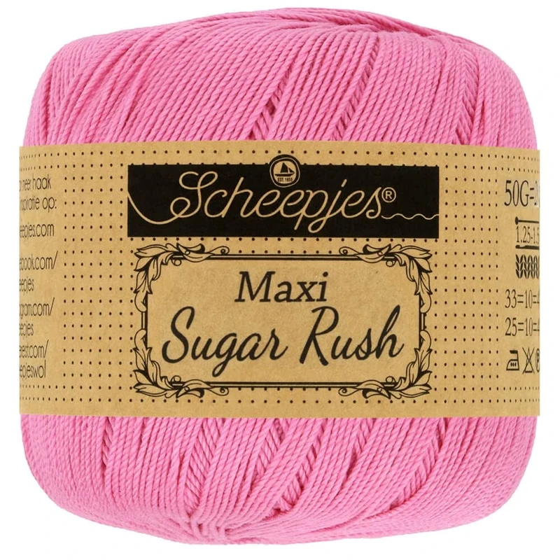 Scheepjes - Scheepjes Maxi Sugar Rush 519 Freesia Yarn - 10x50g