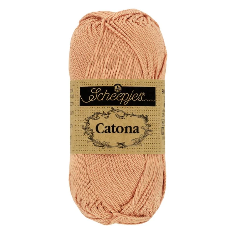 Scheepjes - Scheepjes Catona 502 Camel Yarn - 10x50g