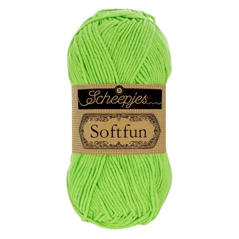 Scheepjes - Scheepjes Softfun 2516 Apple Yarn - 10x50g