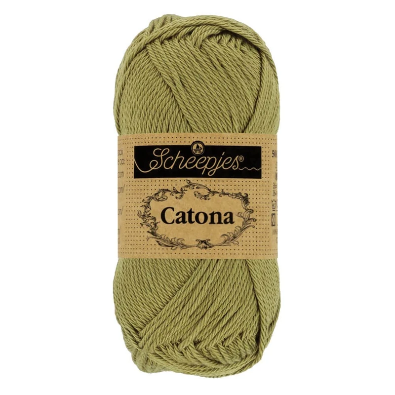 Scheepjes - Scheepjes Catona 395 Willow Yarn - 10x50g