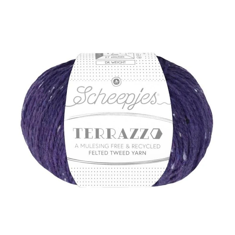 Scheepjes - Scheepjes Terrazzo 728 Uva Yarn - 5x50g