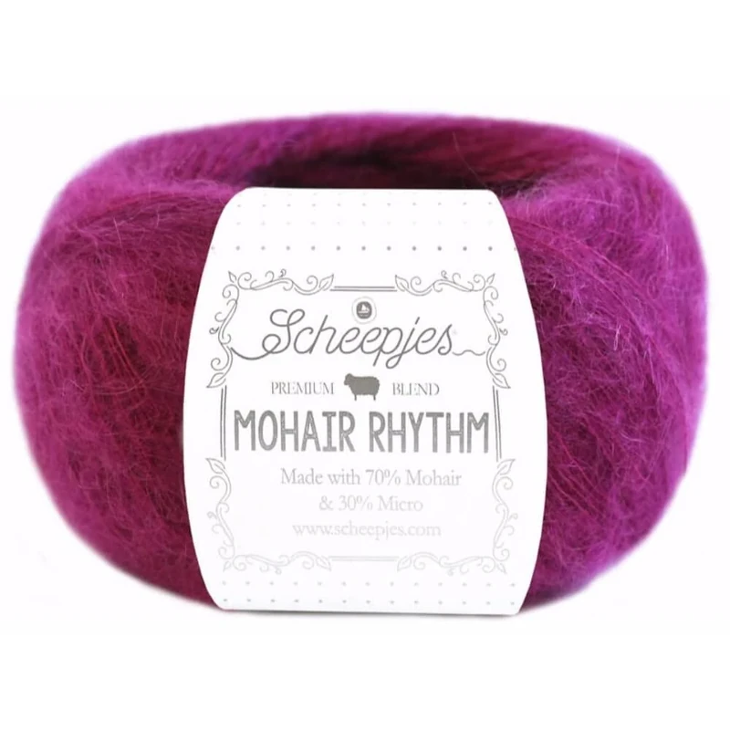 Scheepjes - Scheepjes Mohair Rhythm 687 Jitterbug Yarn - 10x25g