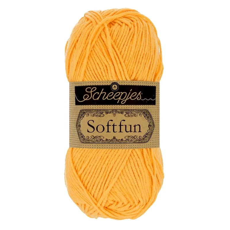 Scheepjes - Scheepjes Softfun 2610 Butterscotch Yarn - 10x50g