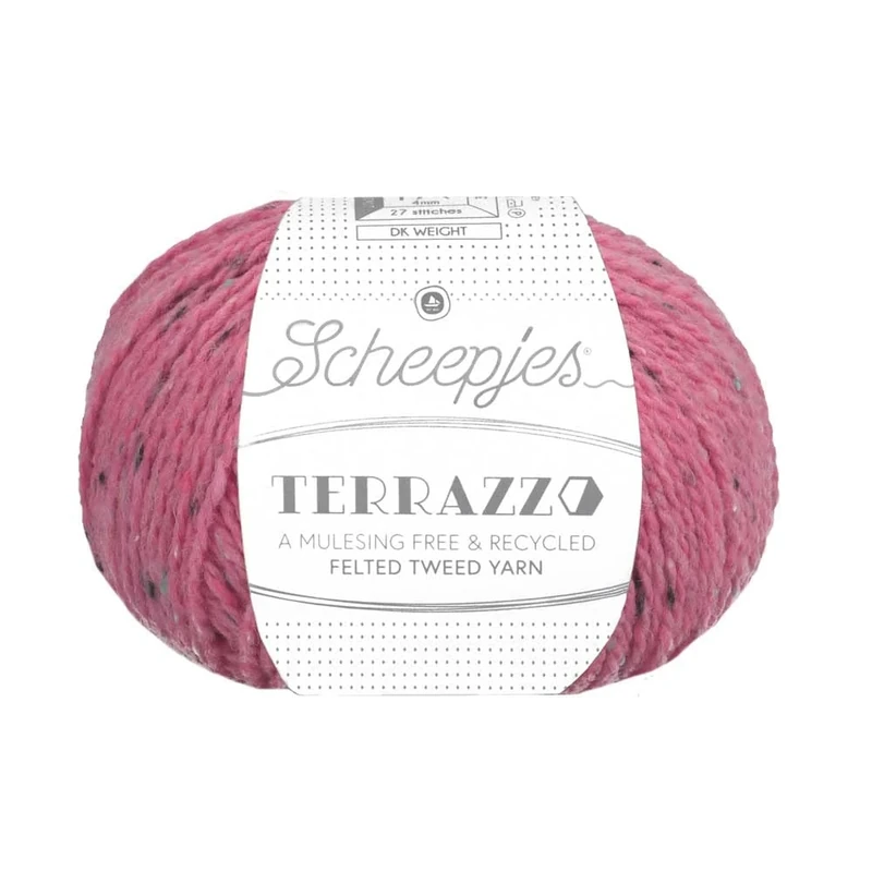 Scheepjes - Scheepjes Terrazzo 713 Corallo Yarn - 5x50g
