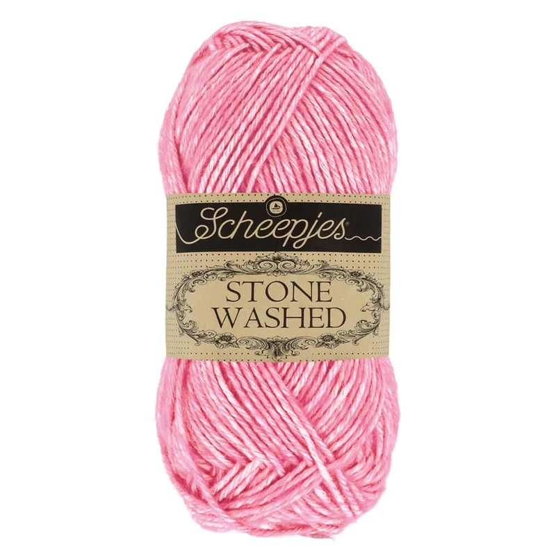 Scheepjes - Scheepjes Stone Washed 836 Tourmaline Yarn - 10x50g