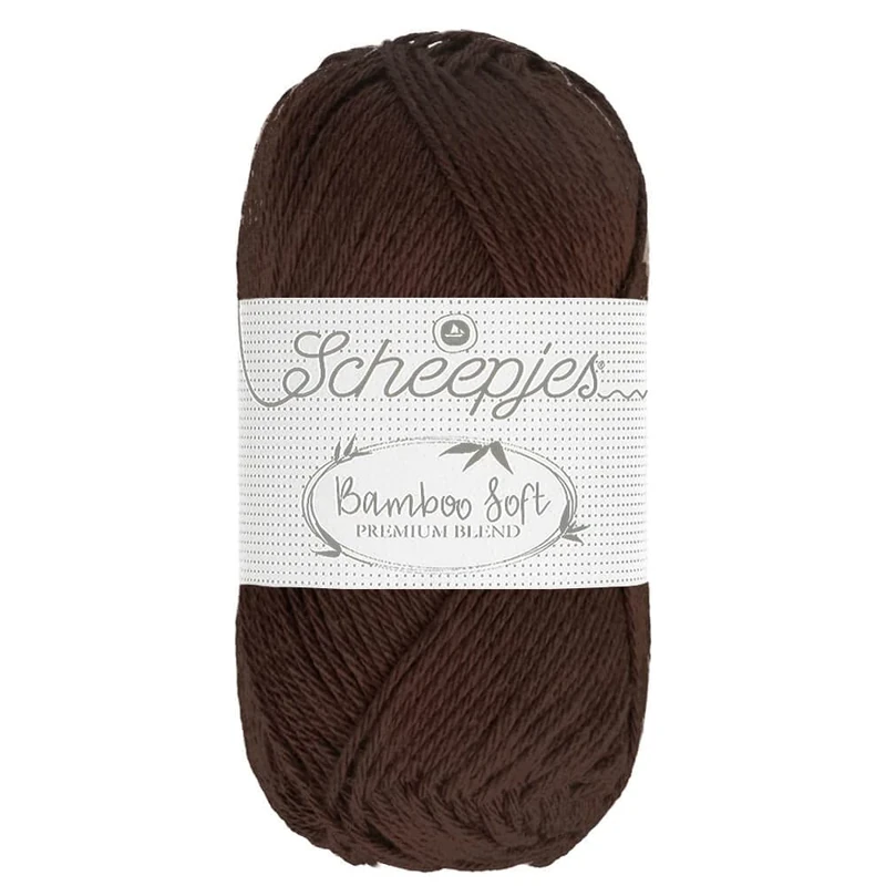 Scheepjes - Scheepjes Bamboo Soft 257 Smooth Cocoa Yarn - 10x50g