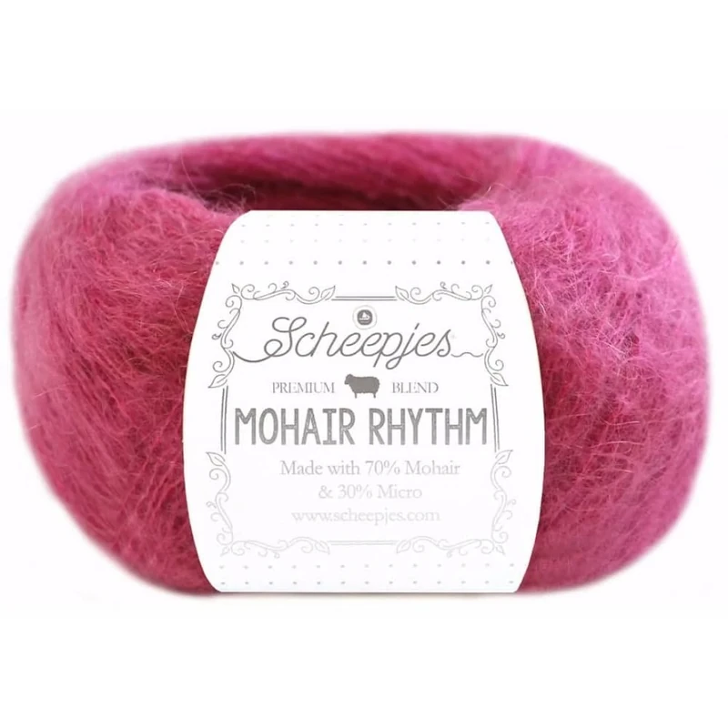 Scheepjes - Scheepjes Mohair Rhythm 686 Merengue Yarn - 10x25g