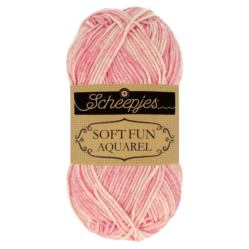 Scheepjes - Scheepjes Softfun Aquarel 807 Bodyscape Yarn - 10x50g