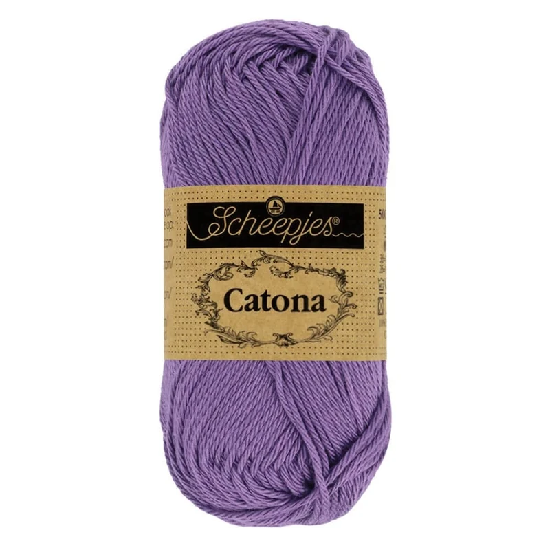 Scheepjes - Scheepjes Catona 113 Delphinium Yarn - 20x25g