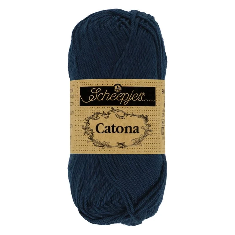 Scheepjes - Scheepjes Catona 124 Ultramarine Yarn - 20x25g