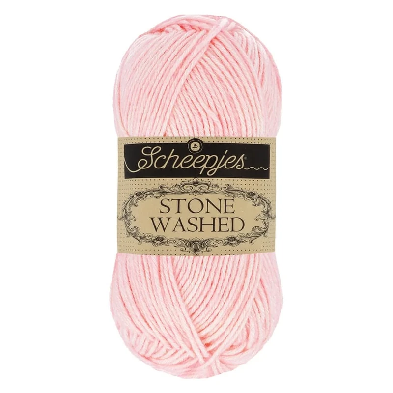 Scheepjes - Scheepjes Stone Washed 820 Rose Quartz Yarn - 10x50g