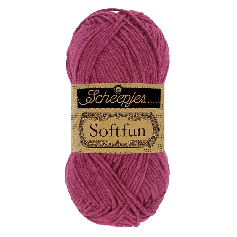 Scheepjes - Scheepjes Softfun 2534 Cyclamen Yarn - 10x50g