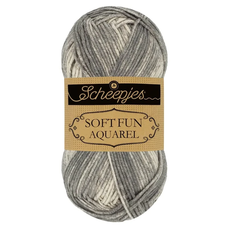 Scheepjes - Scheepjes Softfun Aquarel 806 Cityscape Yarn - 10x50g