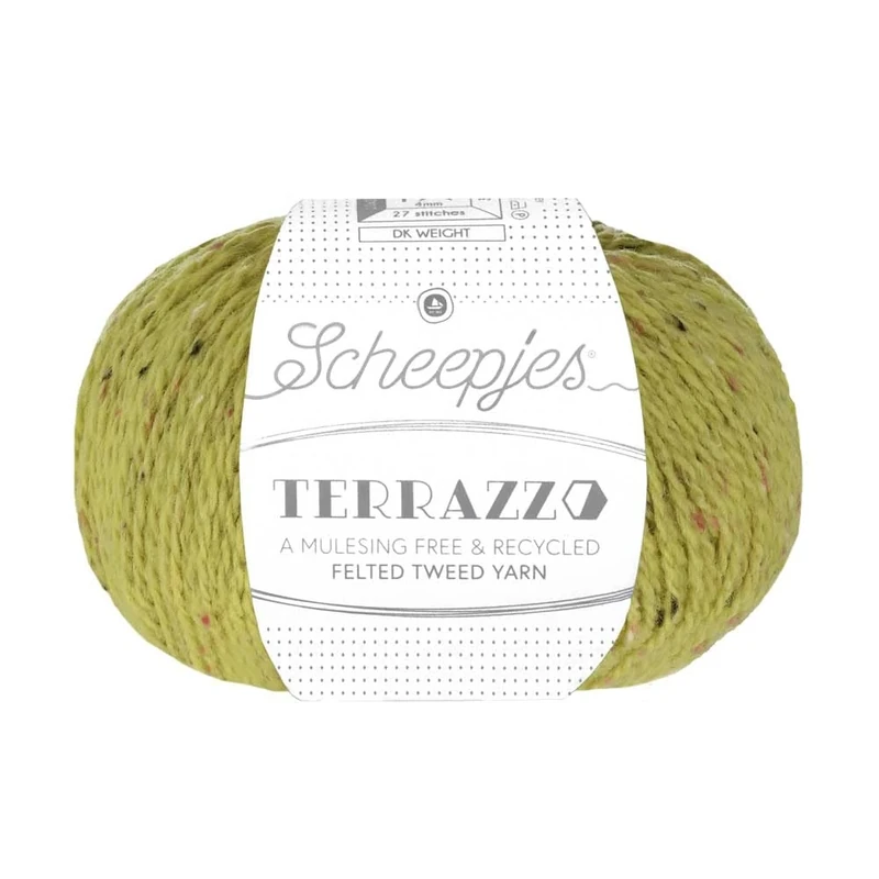 Scheepjes - Scheepjes Terrazzo 706 Paglia Yarn - 5x50g
