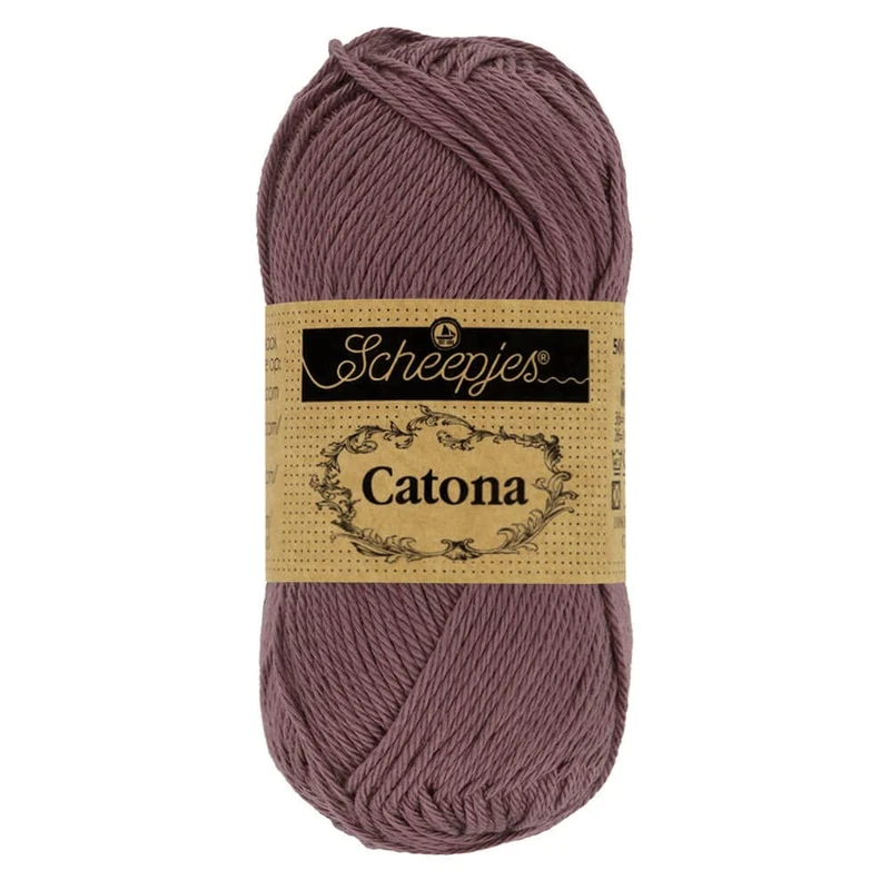 Scheepjes - Scheepjes Catona 526 Ashes Yarn - 20x25g