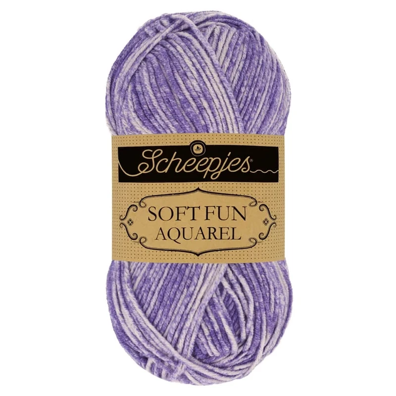Scheepjes - Scheepjes Softfun Aquarel 809 Fantasyscape Yarn - 10x50g
