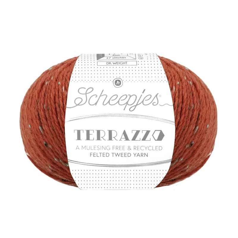 Scheepjes - Scheepjes Terrazzo 716 Mogano Yarn - 5x50g