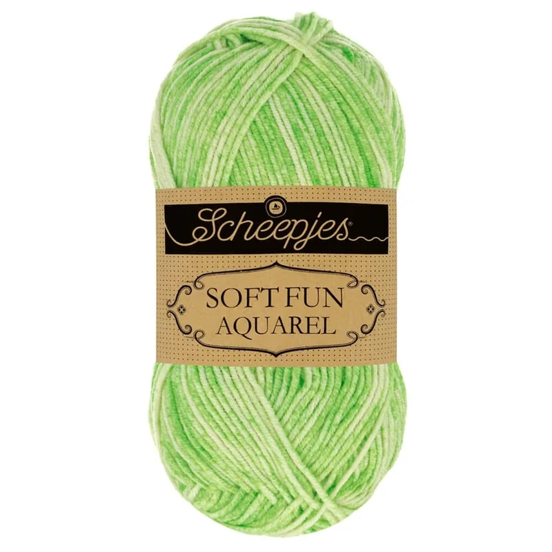 Scheepjes - Scheepjes Softfun Aquarel 808 Landscape Yarn - 10x50g