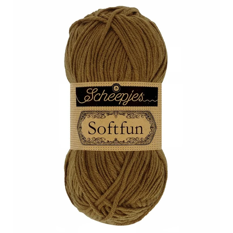 Scheepjes - Scheepjes Softfun 2635 Dijon Yarn - 10x50g